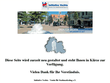 Tablet Screenshot of initiative-vechta.de